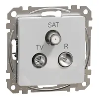 Sedna Design, Priza TV-R-SAT intermediara 10dB, aluminiu