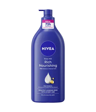 Lapte de corp Rich Nourishing, 625ml, Nivea
