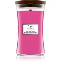 Woodwick Wild Berry & Beets lumânare parfumată cu fitil din lemn