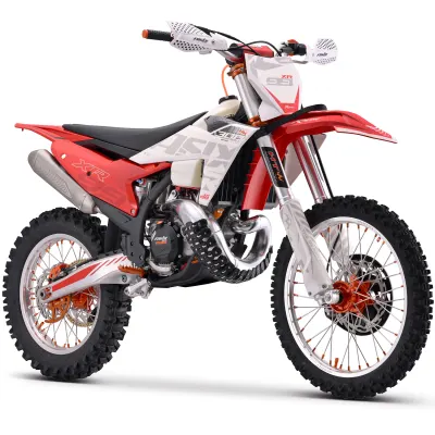Motocicleta Cross Enduro Asix XR99, 300cc, 2T, roti 21 19, pornire electric, rosu-alb