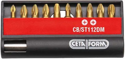 Set de biți Ceta Form - Dura Max, PH/PZ, 11 buc