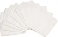 Scutece albe din bumbac 80x80 cm.-10set Fillikid