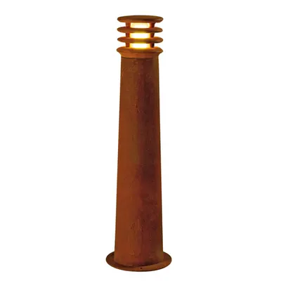 Lampa podea, RUSTY ® Lampadare 70, stand de podea rugina in aer liber, cu LED-uri, 3000K, otel rotund, ruginite, Ø / H 19/70 cm