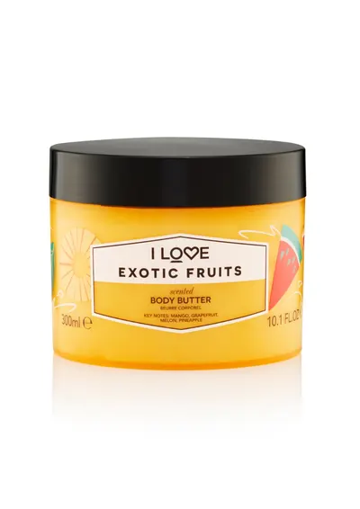 Unt de corp Exotic Fruit Signature, 330ml, I Love Cosmetics