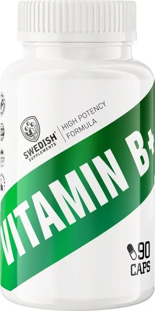 Vitamin B+ Complex, 90 capsule, Swedish Supplements
