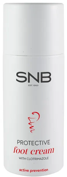SNB Professional Cremă protectoare pentru picioare cu clotrimazol, 100 ml