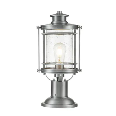 Corp de iluminat pentru exteriorBooker 1 Light Medium Pedestal Lantern