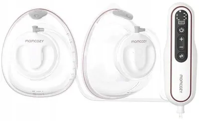 Pompă electrică de sân Momcozy - V2, alb