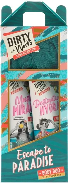 Dirty Works Set cadou Escape to Paradise, 3 piese