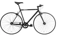Original - Bicicletă fixie Hi-Ten oțel 28". Black/White