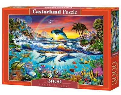 Puzzle Castorland din 3000 de piese - Golful paradisului