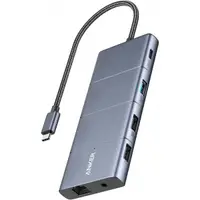 Hub USB-C Anker PowerExpand, 11in1, Gri