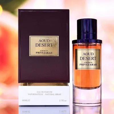 Apa de Parfum Privezarah Aoud Desert, Unisex, 80 ml