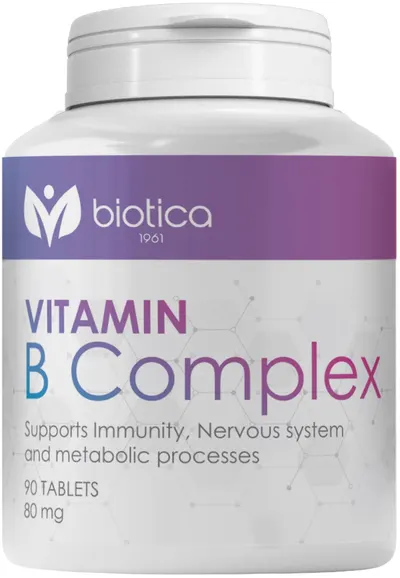 Vitamin B Complex, 80 mg, 90 tablete, Biotica 1961