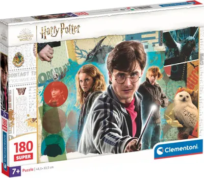 Puzzle pentru copii Clementoni din 180 piese - Harry Potter