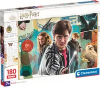 Puzzle pentru copii Clementoni din 180 piese - Harry Potter