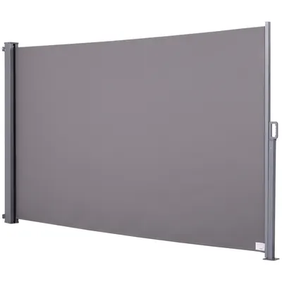 Copertina de Soare Laterala Outsunny, Tip Rulou (3x1.6m), Aluminiu si Poliester | Aosom Romania