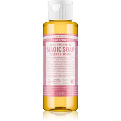 Dr. Bronner’s Cherry Blossom 18-in-1 Liquid Soap săpun lichid universal 100 ml