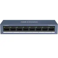 Switch 8 porturi Hikvision DS-3E0108-O, 1.6 Gbps, 1.19 Mpps, fara management