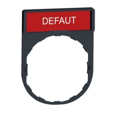 Suport Legenda 30 X 40 Mm cu Legenda 8 X 27 Mm cu Marcaj defaut