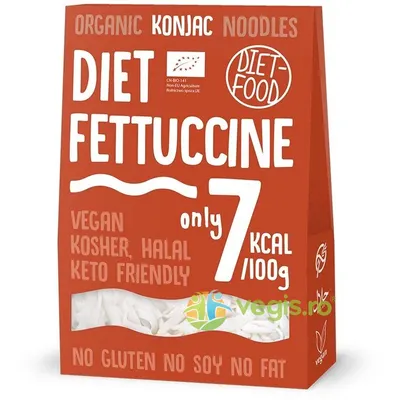 Paste Shirataki Fettuccine fara Gluten Ecologice/Bio 300g