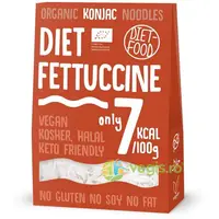 Paste Shirataki Fettuccine fara Gluten Ecologice/Bio 300g