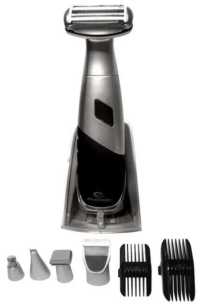 Trimmer urechi/nas/sprâncene/barbă Elekom - 291R, 7 în 1, gri
