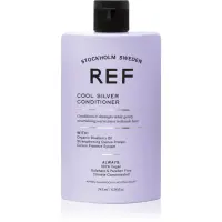 REF Cool Silver Conditioner balsam hidratant de neutralizare tonuri de galben 245 ml