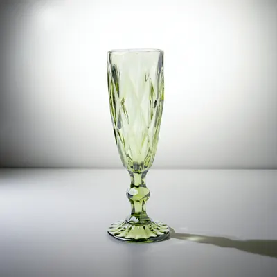Pahare de șampanie Morello - Green Valley, 6 bucăți, 190 ml
