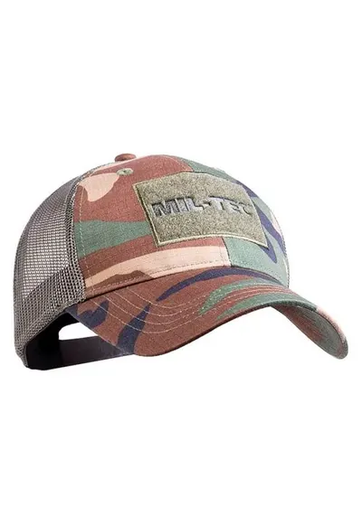 Sapca baseball Trucker - ajustabila - plasa - US Woodland