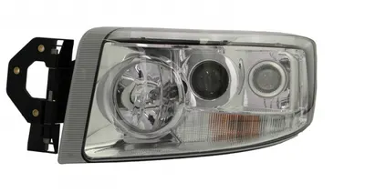 Far stanga (H1 H3 H7, manual cu halogen de ceata, insertii crom, Semnalizator transparent) RENAULT RVI PREMIUM 2 dupa 2005