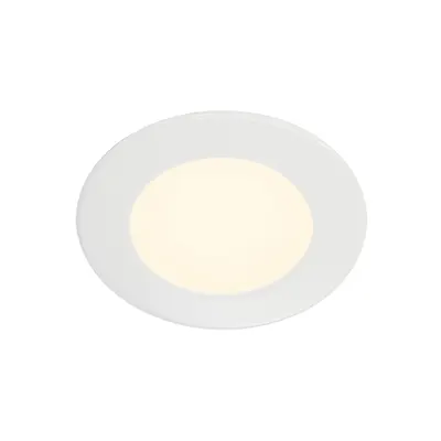 Spot incastrat, DL 126 Ceiling lights, white recessed fitting, LED, 2700K, round, white, 2.8W
