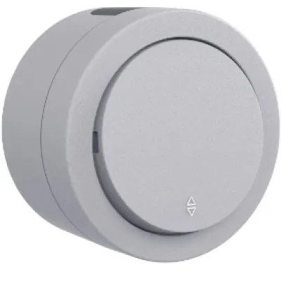 Intrerupator Cap Scara PT xOne Ovivo OV00900, 10A, 250V, IP20, gri