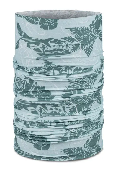Bandana Coolnet UV - SALT SEAGROVE GREEN - culoare multicolor - multisport - pentru adulti - marime universala