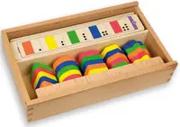 Joc de logică din lemn Andreu toys - Forme si culori