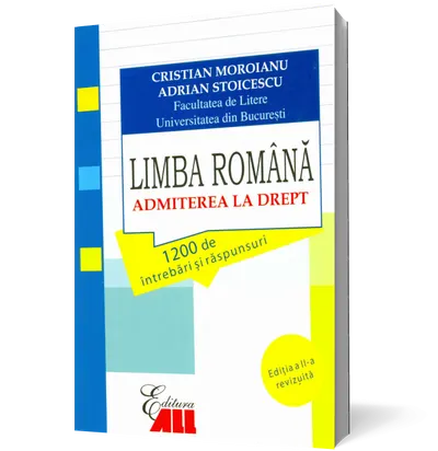 Limba română. Admiterea la drept