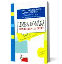 Limba română. Admiterea la drept