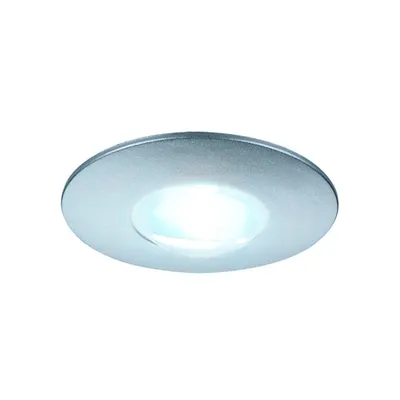 Spot incastrat, DEKLED Ceiling lights, grey recessed fitting, LED, 4000K, round, silver metallic, 1W