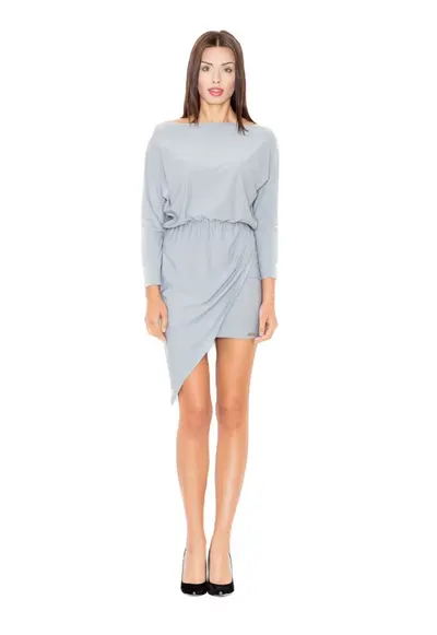 Rochie mini dama Engrengwain M475 gri - Gri