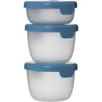 b.box Snack Tubs cutie pentru depozitarea alimentelor Ocean 3 buc