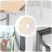 vidaXL Bandă din spumă autoadezivă 2 buc. Alb 15mm x 10m Spumă CR