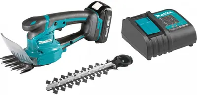 Foarfecă pentru iarbă fără fir Makita - DUM111SYX, 18V - LXT, 110 mm, 1 x BL1815N