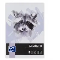 Bloc desen Marker A4 15 file, hartie 180g/mp, colectia Oxford Artistic