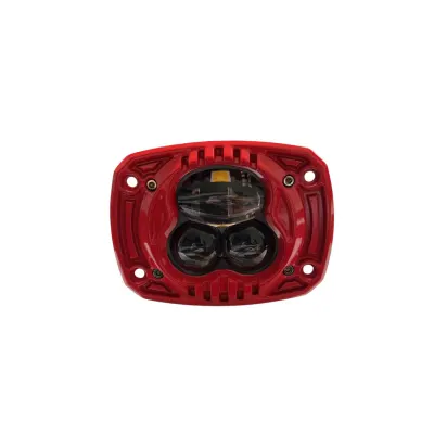 Proiector LED P.TIP 42 rosu-OFF ROAD: 4"/30W /12V-24V/ IP 67 Rezistent la apa