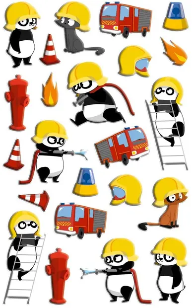 Set 23 de stickere 3D
