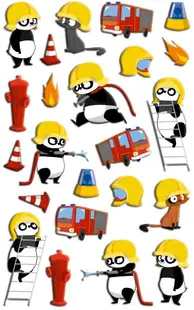 Set 23 de stickere 3D