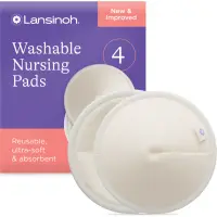Lansinoh Breastfeeding Washable Nursing Pads inserții textile pentru sutien 4 buc
