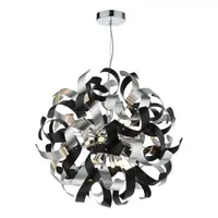 Lampa suspendata SWASH 9 Light Polished Chrome Suspension Only
