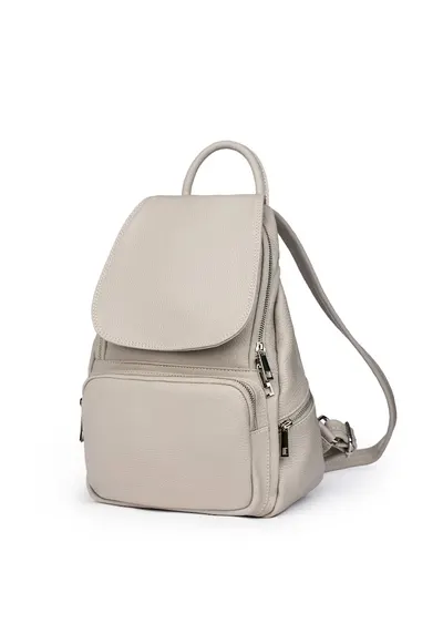 Rucsac din piele naturala Amadeus - Gri