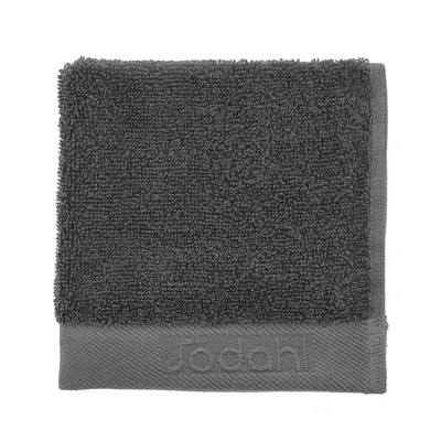 Prosop gri închis din bumbac din frotir 30x30 cm Comfort – Södahl